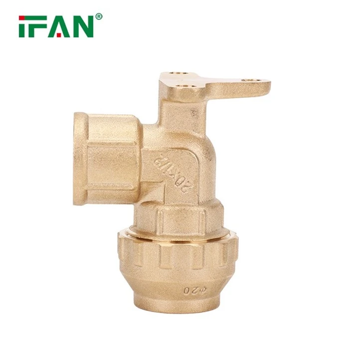 Brass PE Fitting seated Elbow