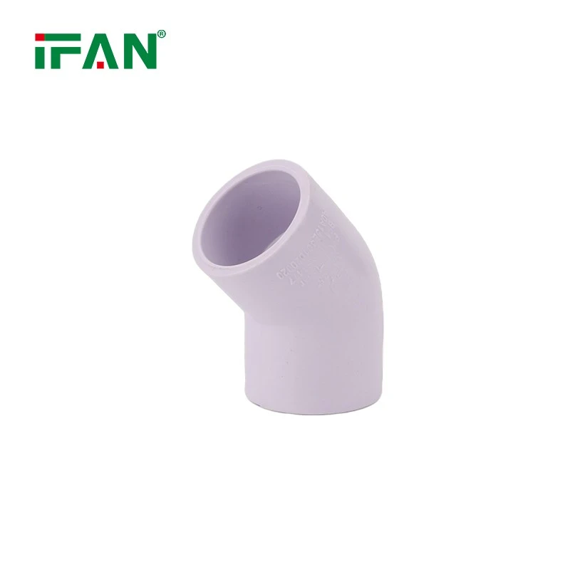 IFAN Light Gray TIS UPVC Fittings factory