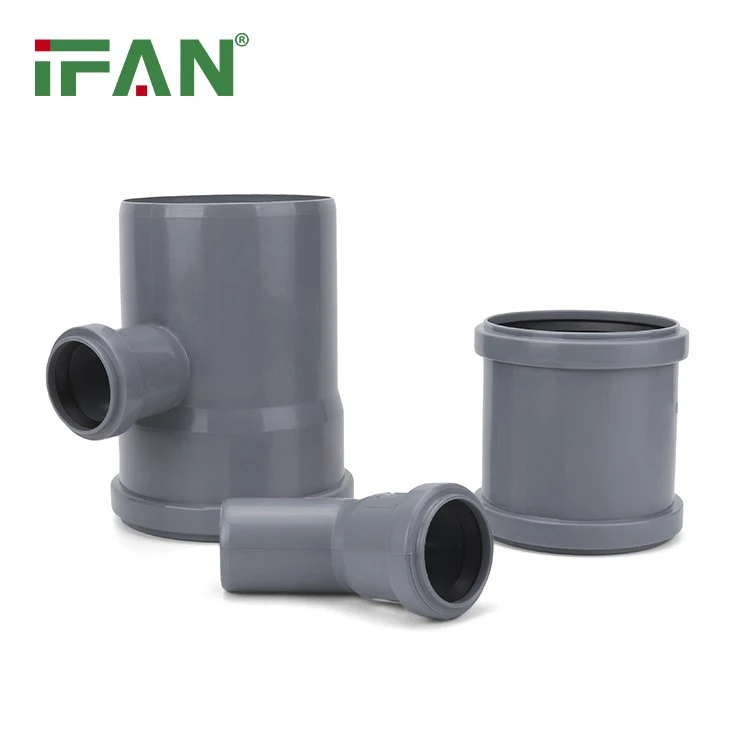 Gray Color BS1401 GB UPVC Fittings 1 Gray Color BS1401 GB UPVC Fittings 1
